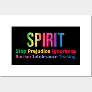 Spirit Day Anti Bullying Support Gay LGBT Ally Posters and Art